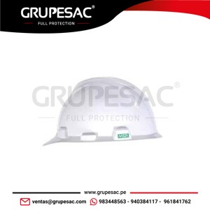 Casco MSA V-Gard Jockey con Slot Fas Track