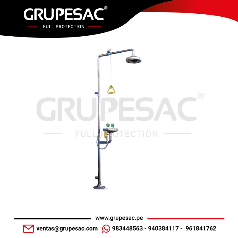 Ducha-Lavaojos-Inox-Steelpro