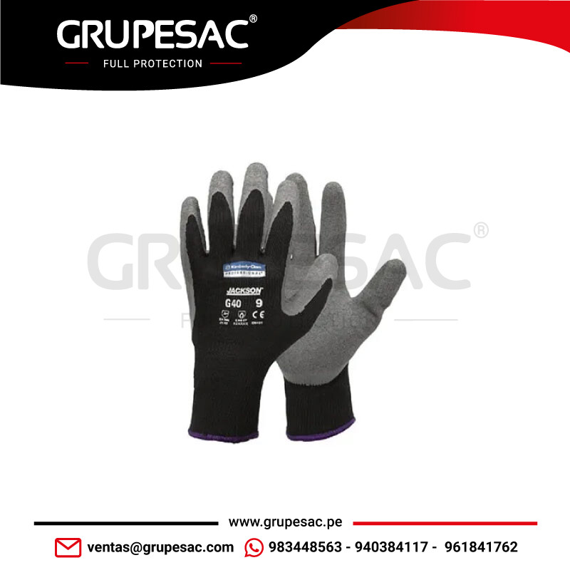 Guante-G-40-T-9-de-Látex-Jackson Guante G-40 T-9 de Látex Jackson