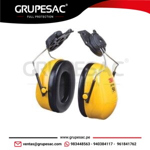 Orejera Peltor H9P3E Adaptable al Casco 3M