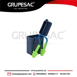 Tapón Silicona con Estuche Steelpro