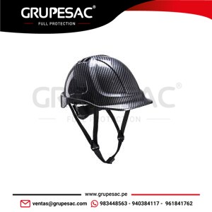 Casco Endurance con aspecto de fibra de carbono PC55