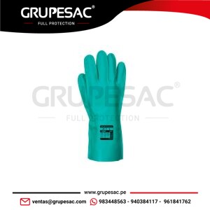 Guante Químico Nitrosafe Nitrilo A810 Portwest