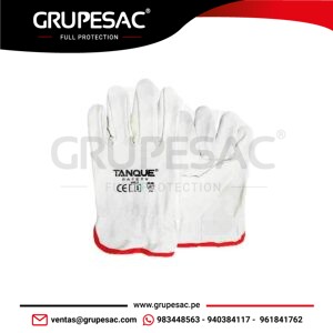 Guante de Cuero Badana Tanque