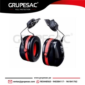 Orejera Peltor H10P3E Adaptable a Casco 3M