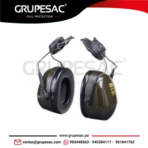 Orejera Peltor H7P3E Adaptable a Casco 3M