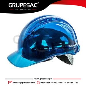 Casco Peak View ventilado Azul PV50 Portwest