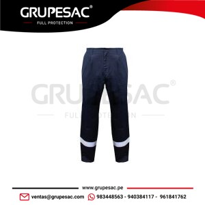 Pantalón Marca Ignífugo Antiestático Azul Marino Steelpro