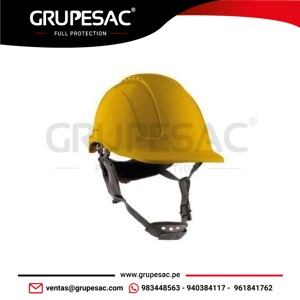 Casco ABS MTA Full Amarillo Steelpro