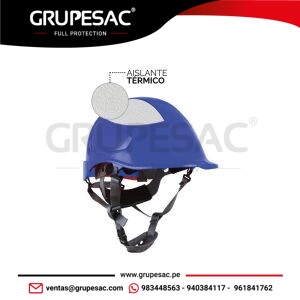 Casco ABS MTA Full Azul Steelpro