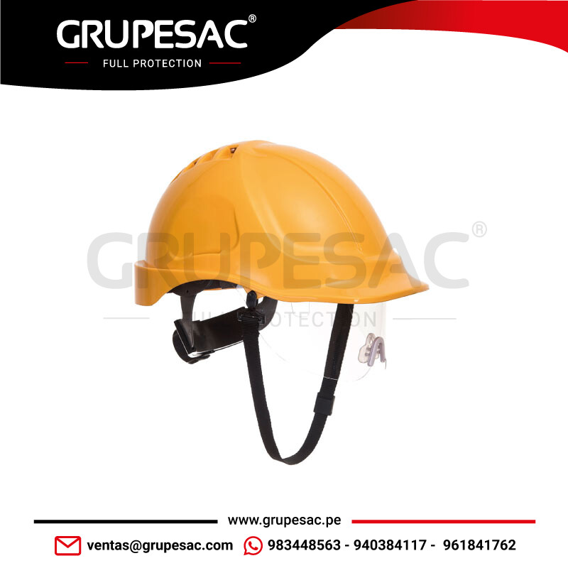 Casco-Endurance-con-visor-PW55-Portwest-amarillo