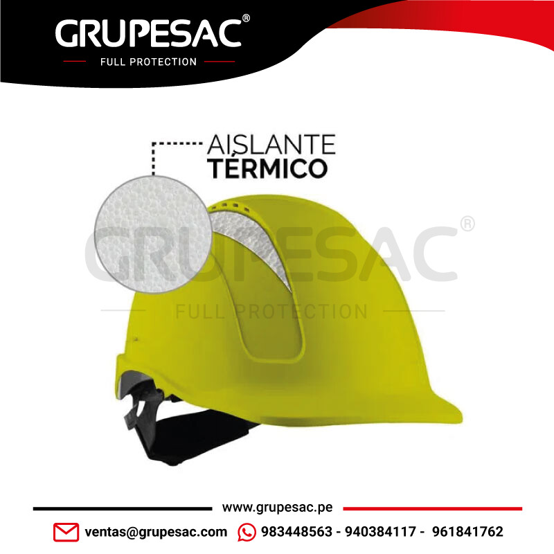 Casco-MTA-V-ABS-Ventilado-Aislante-Térmico-Amarillo-Steelpro Casco MTA-V ABS Ventilado Aislante Térmico Amarillo