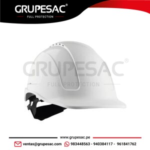 Casco MTA-V Basic ABS Ventilado Blanco Steelpro