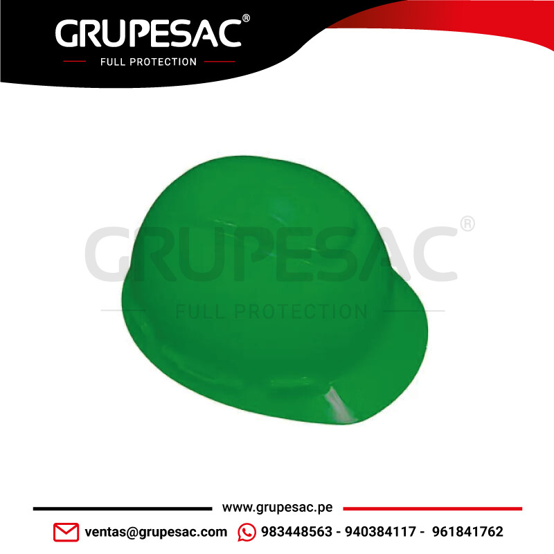 Casco-Verde-Reflectivo-con-Portalámpara-H-700-3M Casco Verde Reflectivo con Portalámpara H-700 3M