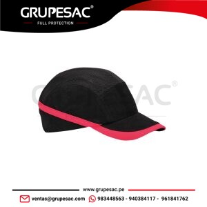 Gorra aireada Bump Negro PW69 Portwest