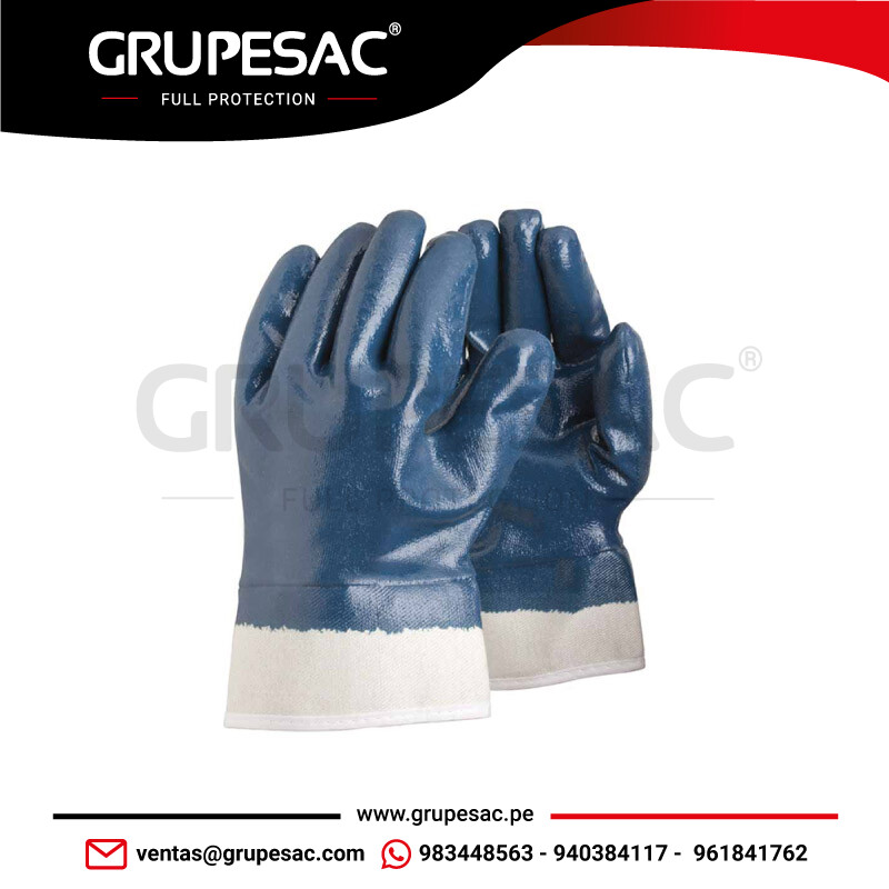 Guante-Nitrilo-Puño-Seguridad-Forte-STEELPRO Guante Nitrilo Puño Seguridad Forte STEELPRO