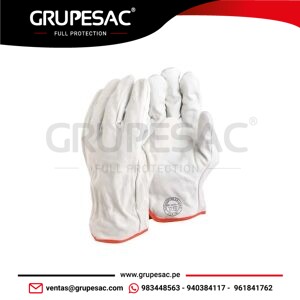 Guante Supervisor Natural Con Forro Steelpro
