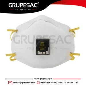 Mascarilla para Partículas de Soldadura 3M 8515