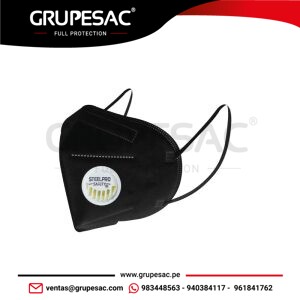Mascarilla Black Steelpro KN95 C
