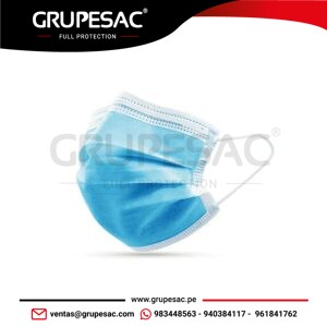 Mascarilla Desechable 3 Pliegues Steelpro