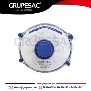 Mascarilla Dolomite con carbón y válvula P223 Portwest