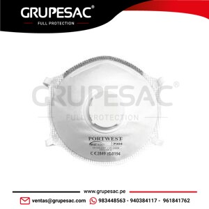 Mascarilla Dolomite ligera con válvula P304 Portwest