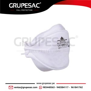 Mascarilla FFP1 con 4 Partes Plegables M1104 Delta Plus