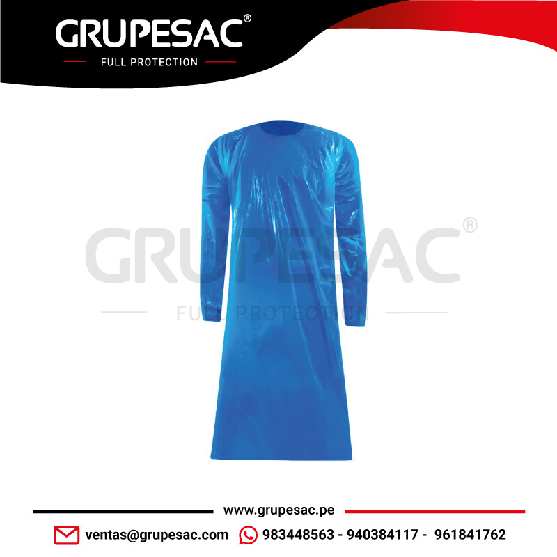 Pechera-polieriteno-Desechable-Azul-Steelpro Pechera polieriteno Desechable Azul Steelpro
