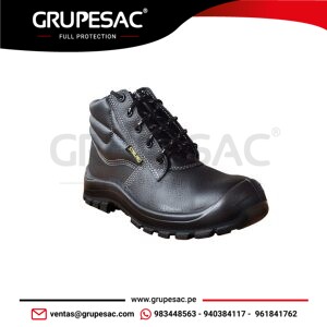 Botín de Seguridad Worker Negro Steelpro