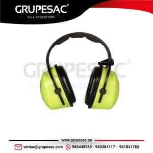 Protector Auditivo de Copa L-360 Hi Visibility 902926 Libus