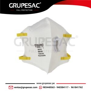 Respirador M9910V Blanco Steelpro