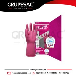 Guante Rosado (Lady Rose) Calibre 22 Protex