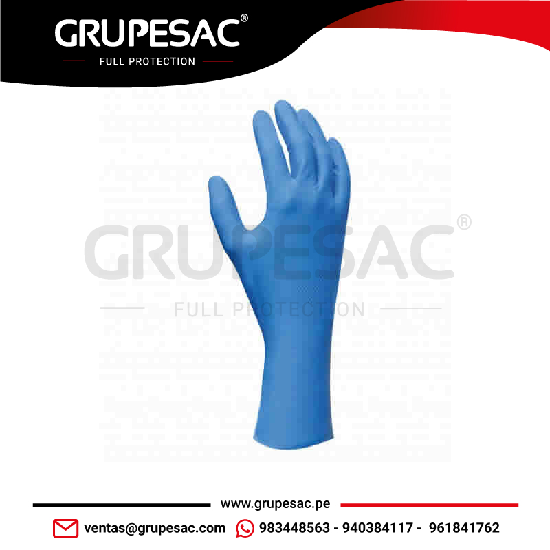Guante Desechable de Nitrilo Showa 708 9MM CJA X48 UND Guante Desechable de Nitrilo Showa 708 9MM CJA X48 UND