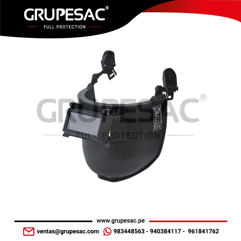 Máscara-de-soldar-adaptable-a-casco-SteelPro Máscara de soldar adaptable